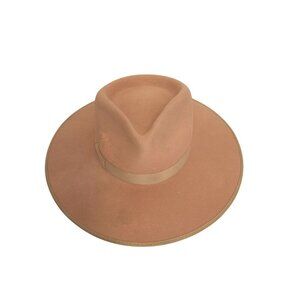 Lack of Color Wool Rancher Hat Unisex Sz M / 57cm Camel Wide Flat Brim